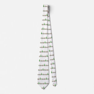 Cravate Jolis dessins animés de cadeaux de Noël dansants e