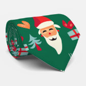 Cravate Jolly Père Noël Christmas Design (Roulé)