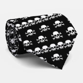 Cravate Jolly roger (Roulé)