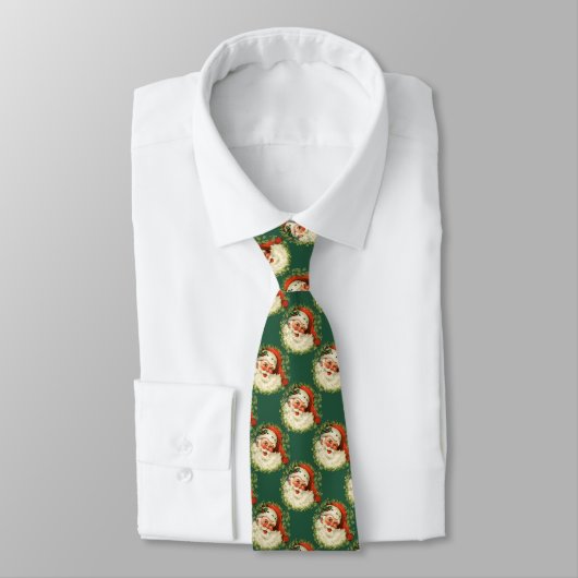 Cravate Jolly St Nicholas Motif Noël (Attaché)