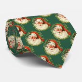 Cravate Jolly St Nicholas Motif Noël (Roulé)