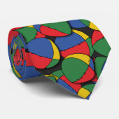 Cravate Jongleur coloré Jongler boules Motif (Roulé)