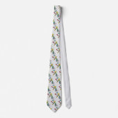 Cravate Jongleur monocycliste (Devant)