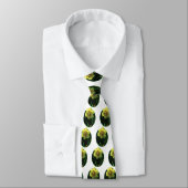 Cravate Jonquille Double Jaune (Attaché)