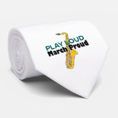 Cravate Jouer à Loud March Fiers (Roulé)