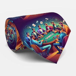 Cravate Jouer Cartes Jeu Poker
