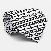 Cravate Jouer sur les mots - Abstrait (Roulé)