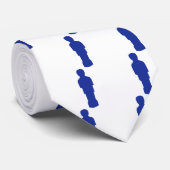 Cravate Joueur de Foosball (Roulé)