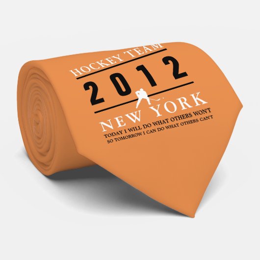 Cravate Joueur de hockey (Roulé)