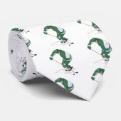 Cravate Joueur de hockey sur la glace (Roulé)