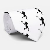 Cravate Joueur de lacrosse (Roulé)