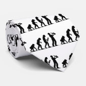 Cravate Joueur de saxophone (Roulé)