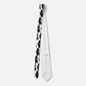 Cravate Joueur de visage ou de saxophone ? (Dos)