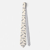 Cravate Joueur d'harmonica Bouche Organes Notes de Musique (Devant)