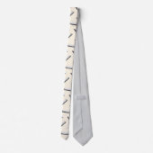 Cravate Joueur d'harmonica Bouche Organes Notes de Musique (Dos)
