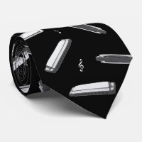 Joueur d'harmonica Bouche Orgue Notes de musique M