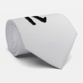 Cravate Joueur guitare Silver (Roulé)