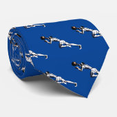 Cravate Joueur vintage de basket-ball (Roulé)