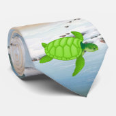 Cravate jour à la plage -1 (Roulé)