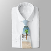 Cravate jour au beach-4 (Attaché)