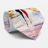 Cravate Jour d'automne (Roulé)