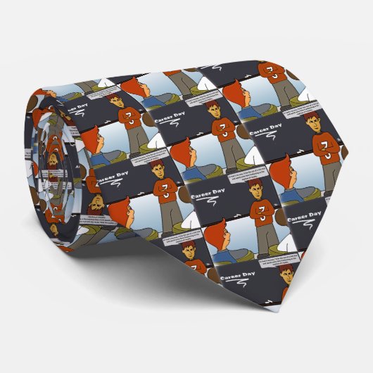Cravate Jour de carrière Necktie (Roulé)