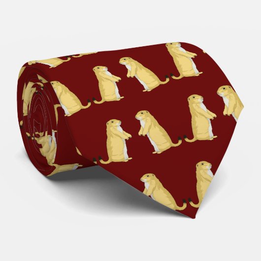 Cravate Jour de Groundhog (Roulé)