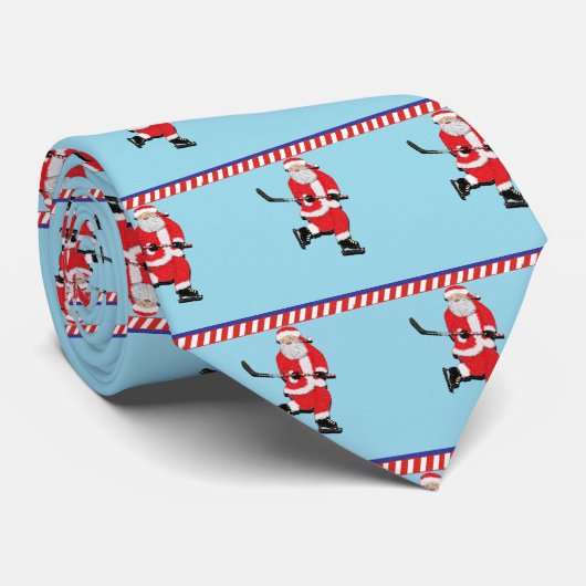 Cravate Jour de hockey (Roulé)