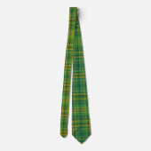 Cravate Jour de la Saint Patrick à plaid vert (Dos)