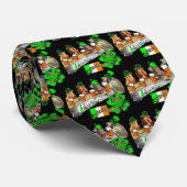 Cravate Jour de la Saint Patrick potable irlandais (Roulé)