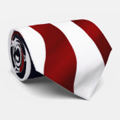 Cravate Jour de l'indépendance patriotique du drapeau amér (Roulé)
