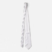 Cravate Jour de marathon au bureau (Dos)