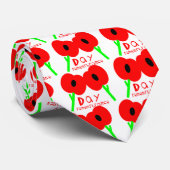 Cravate Jour de souvenir, jour d'armistice ou jour de (Roulé)
