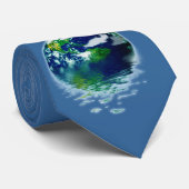 Cravate Jour des terres Eagle (Roulé)