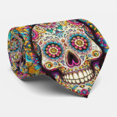 Cravate Jour du Motif mort (Roulé)