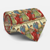 Cravate Jour du Souvenir (Roulé)