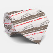 Cravate Jour où nous avons appris à piloter (Roulé)