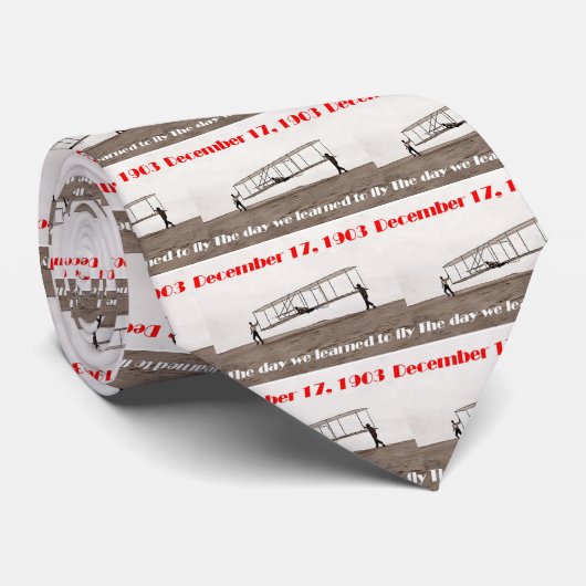 Cravate Jour où nous avons appris à piloter (Roulé)