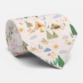 Cravate Journée de camping (Roulé)