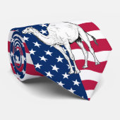 Cravate Journée en milieu de semaine d'Américain d'OPUS (Roulé)