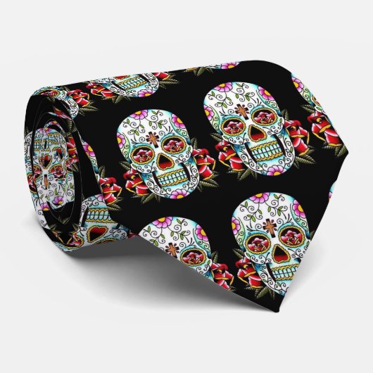 Cravate Jours de Janome des 2 morts (Roulé)