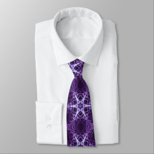 Cravate Joyau en cristal violet