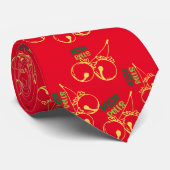 CRAVATE JOYE NOËL JINGLE BELLS (Roulé)