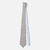 Cravate Joyeuse Sloth portant une chemise mignonne Motif (Devant)