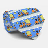 Cravate Joyeux anniversaire (Roulé)