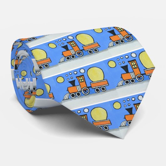 Cravate Joyeux anniversaire (Roulé)