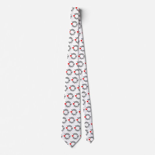 Cravate Joyeux anniversaire (Devant)