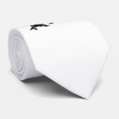 Cravate Joyeux anniversaire Labrador Retriever (Roulé)