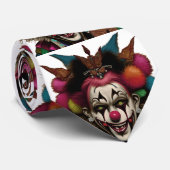 Cravate Joyeux clown (Roulé)