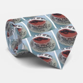 Cravate Joyeux gâteau de maman d'anniversaire (Roulé)